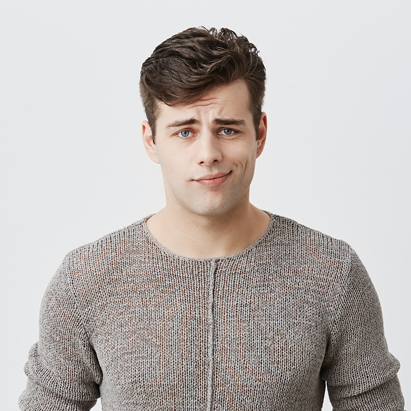 Portrait of a person in everyday business attire